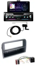 Pioneer DAB Bluetooth MP3 USB Autoradio für Fiat Croma (ab 2005)