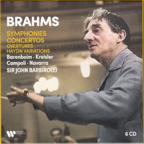 SIR JOHN BARBIROLLI - Brahms: Symphonies, Concertos (6CD)