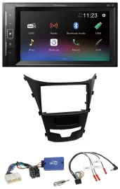 Pioneer DAB Lenkrad 2DIN Bluetooth USB Autoradio für SSangYong Korando ab 13 Tas