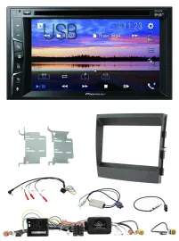 Pioneer Bluetooth 2DIN USB DVD DAB Lenkrad Autoradio für Porsche Panamera 2009-2