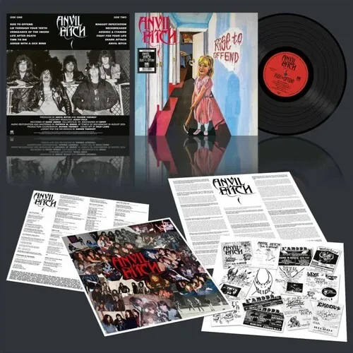 Виниловая пластинка Anvil Bitch - Rise To Offend [New Vinyl LP]
