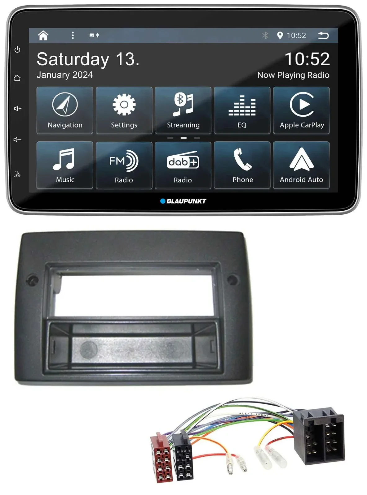 Blaupunkt USB DAB SD MP3 Bluetooth Autoradio für Fiat Stilo 192 01-08 Profiversi