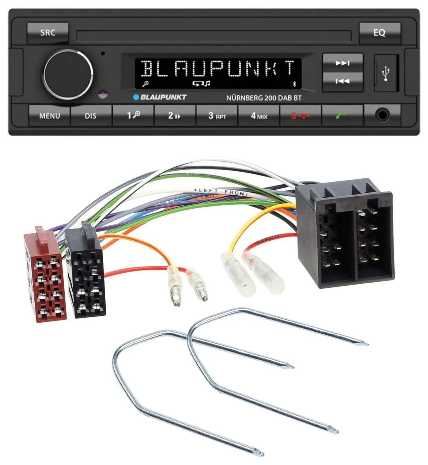 Blaupunkt USB DAB MP3 Bluetooth Autoradio für Audi 80 86-96 90 84-91 100 82-94 2