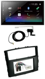Автомагнитола для Mitsubishi Pajero 2006–2014 Pioneer DAB MP3 Bluetooth 2DIN USB