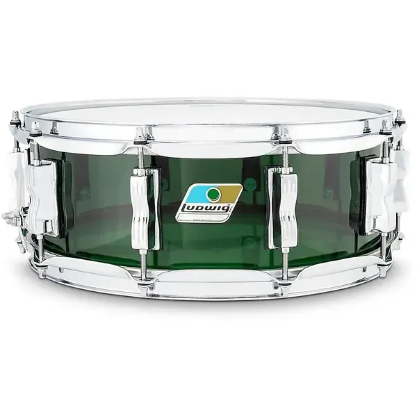 Малый барабан Ludwig Vistalite 50th Anniversary 14x5 Green