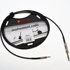 Коммутационный кабель Joyo CM-01 3.5 мм — 6.3 мм, 1.8 м