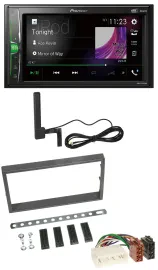 Pioneer MP3 DAB AUX 2DIN Bluetooth Autoradio für SSangYong Kyron ab 2005