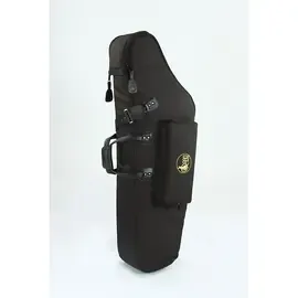 Чехол для саксофона Gard Mid-Suspension EM Low A Baritone Sax Gig Bag 106-MLK Black Ultra Leather