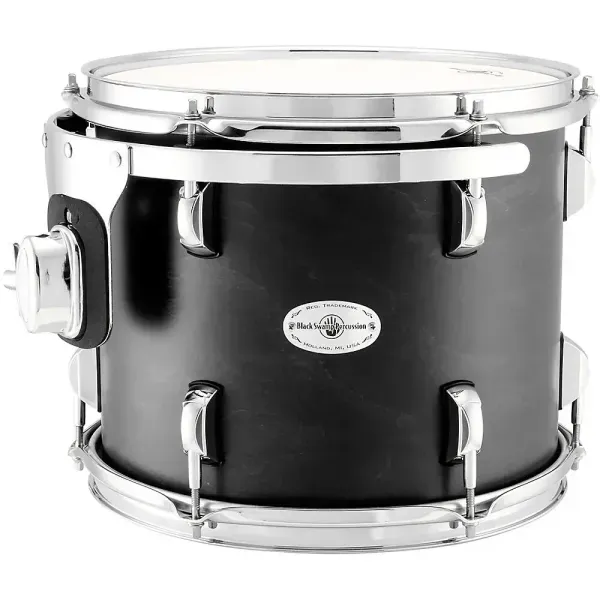 Том-барабан Black Swamp Percussion Concert Maple 12x10 Satin Black Stain