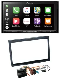 Pioneer 2DIN MP3 USB DAB DVD Bluetooth Autoradio für Citroen C3 C2 Berlingo Jump