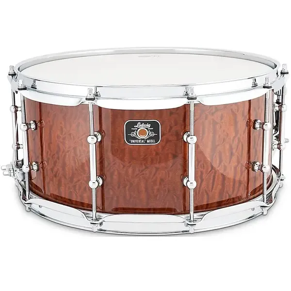 Малый барабан Ludwig Universal Beech Sapele 14x6.5 Natural