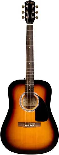 Акустическая гитара Fender FA-115 Dreadnought Pack V2 Sunburst с аксессуарами