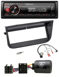 Pioneer MP3 1DIN DAB USB Lenkrad Autoradio für Peugeot 406 2002-2005
