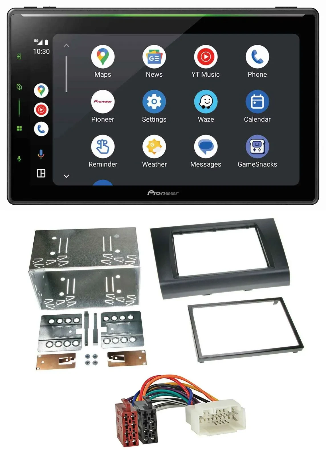 Автомагнитола Pioneer 2-DIN, MP3, USB, Bluetooth, DAB, для Suzuki Swift (2005–2010)