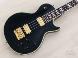 1992 Greco EGB-100 Custom Black Beauty Vintage Short Scale Bass, Japan Fujigen