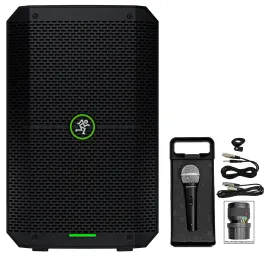Портативная акустическая система Mackie Thump GO Black с микрофоном