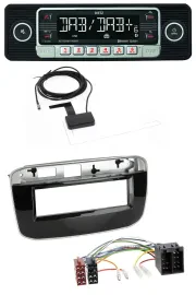 Dietz DAB Bluetooth USB MP3 Autoradio für Fiat Punto Punto Evo (ab 2011)