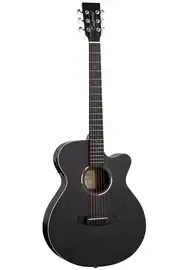 Электроакустическая гитара Tanglewood TWBB SFCE Blackbird Folk Smokestack Black