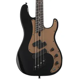 Dingwall SP1 Multi-Scale 4-String Bass Guitar, Rosewood, Gloss Metallic Black