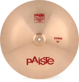 Тарелка барабанная Paiste 16" 2002 China