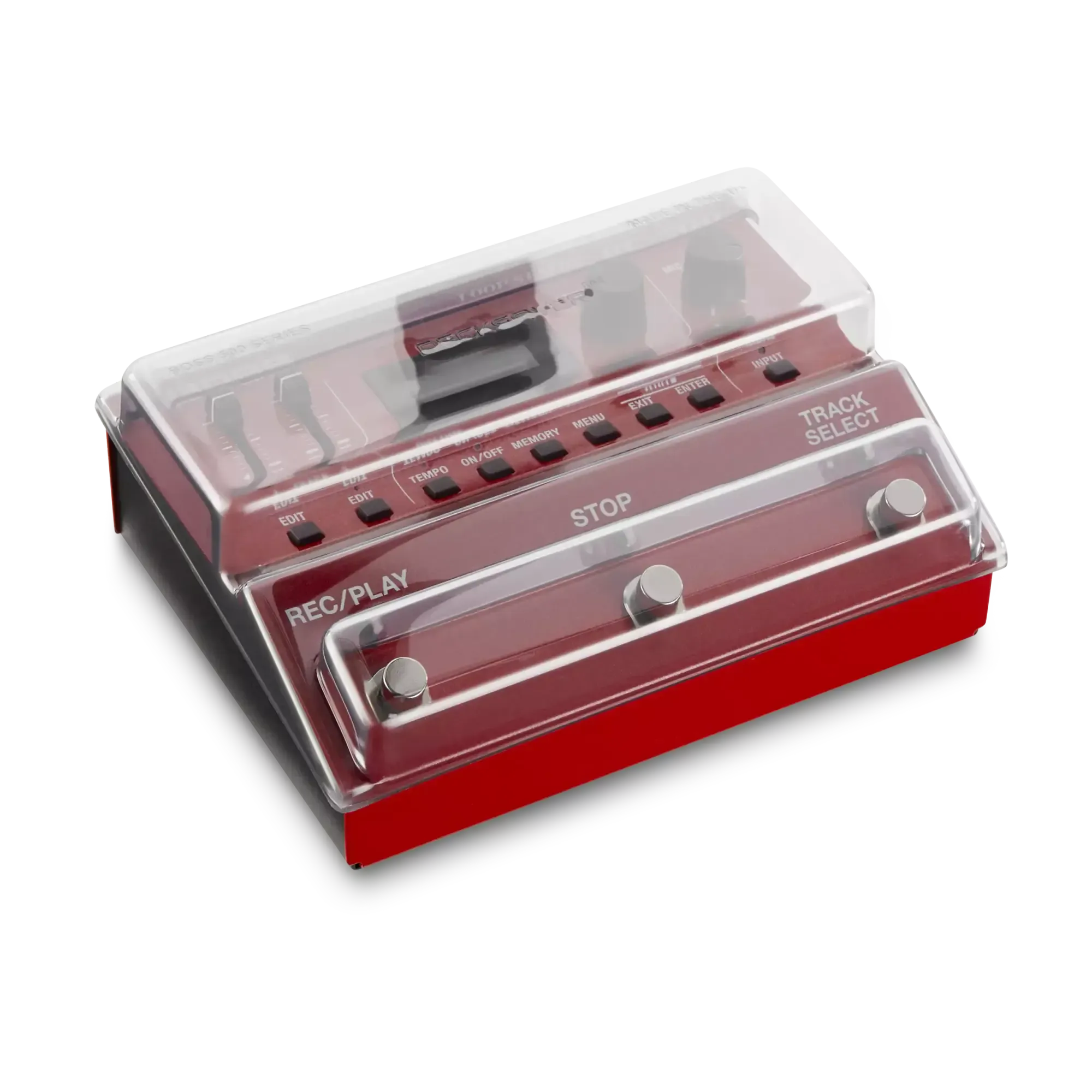 Защитная крышка для музыкального оборудования Decksaver Boss 500 Series Transparent