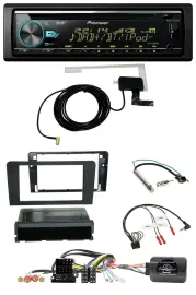 Pioneer MP3 Lenkrad CD USB DAB Autoradio für Audi A3 Symphony ISO 8P 2003-2006