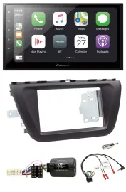 Pioneer Lenkrad Bluetooth DAB 2DIN USB Autoradio für Suzuki SX4 ab 2013