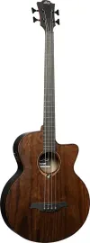 LAG Sauvage-BCE Jumbo Elektro-Akustik-Bass + Bag