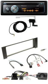 Pioneer Bluetooth DAB Lenkrad USB CD Autoradio für Audi A4 2000-2004 Can-Bus ISO
