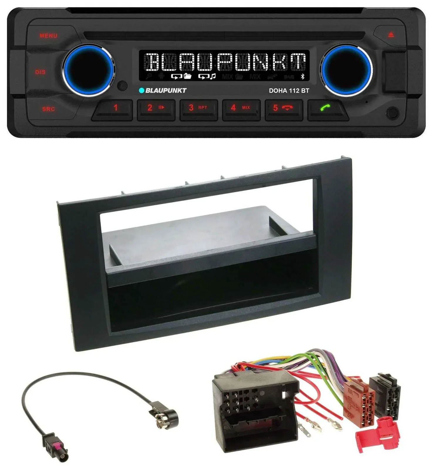 Blaupunkt AUX MP3 CD Bluetooth USB Autoradio für Ford Fusion Transit Kuga 05-12
