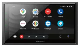 Pioneer USB 2DIN DAB Lenkrad Bluetooth Autoradio für Ford Mondeo S-Max Profi sil