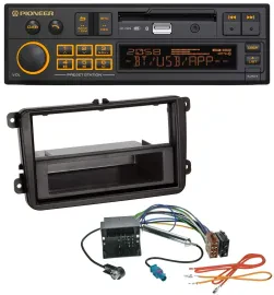 Pioneer DAB MP3 USB Bluetooth Autoradio für VW Passat 05-10 Polo 09-14 Scirocco