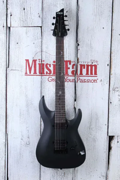 Электрогитара Schecter Damien-7 Satin Black