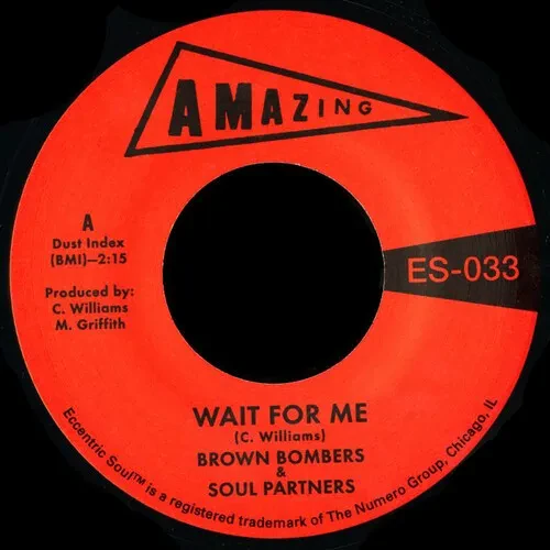 Виниловая пластинка Brown Bombers & Soul – Wait For Me / Just Fun (Релиз 2013)