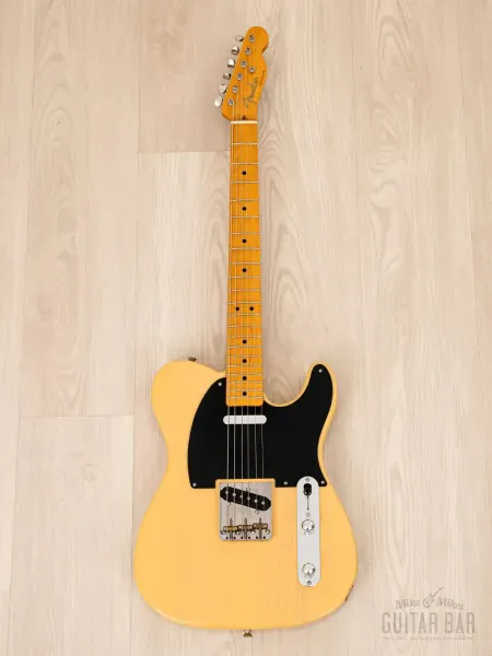 Электрогитара Fender Telecaster 1952 Vintage Reissue TL52-TX SS Butterscotch w/gigbag Japan 2011