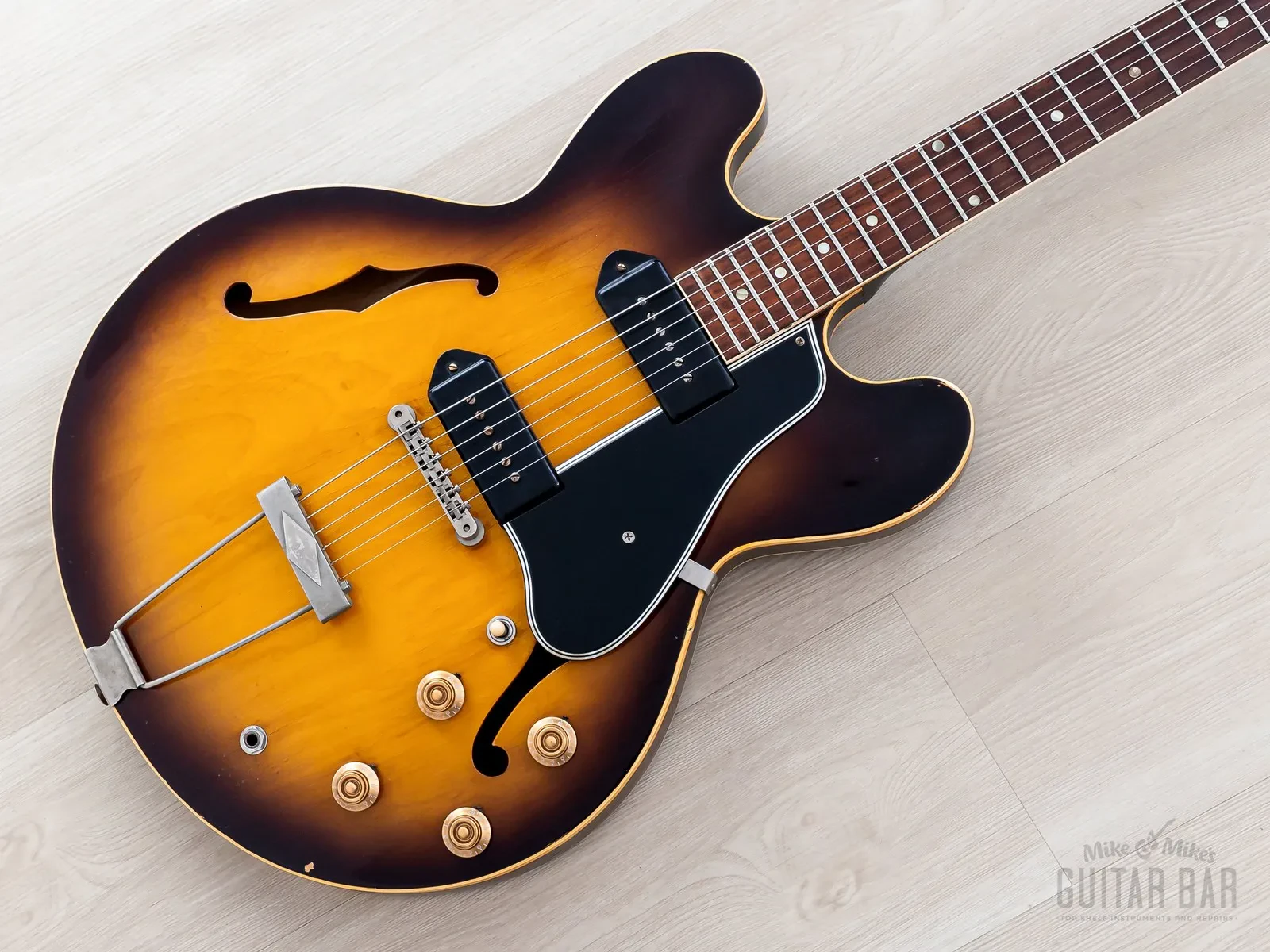 1959 Gibson ES-330 Vintage Hollowbody Guitar Sunburst, One Family Owned w/ Case