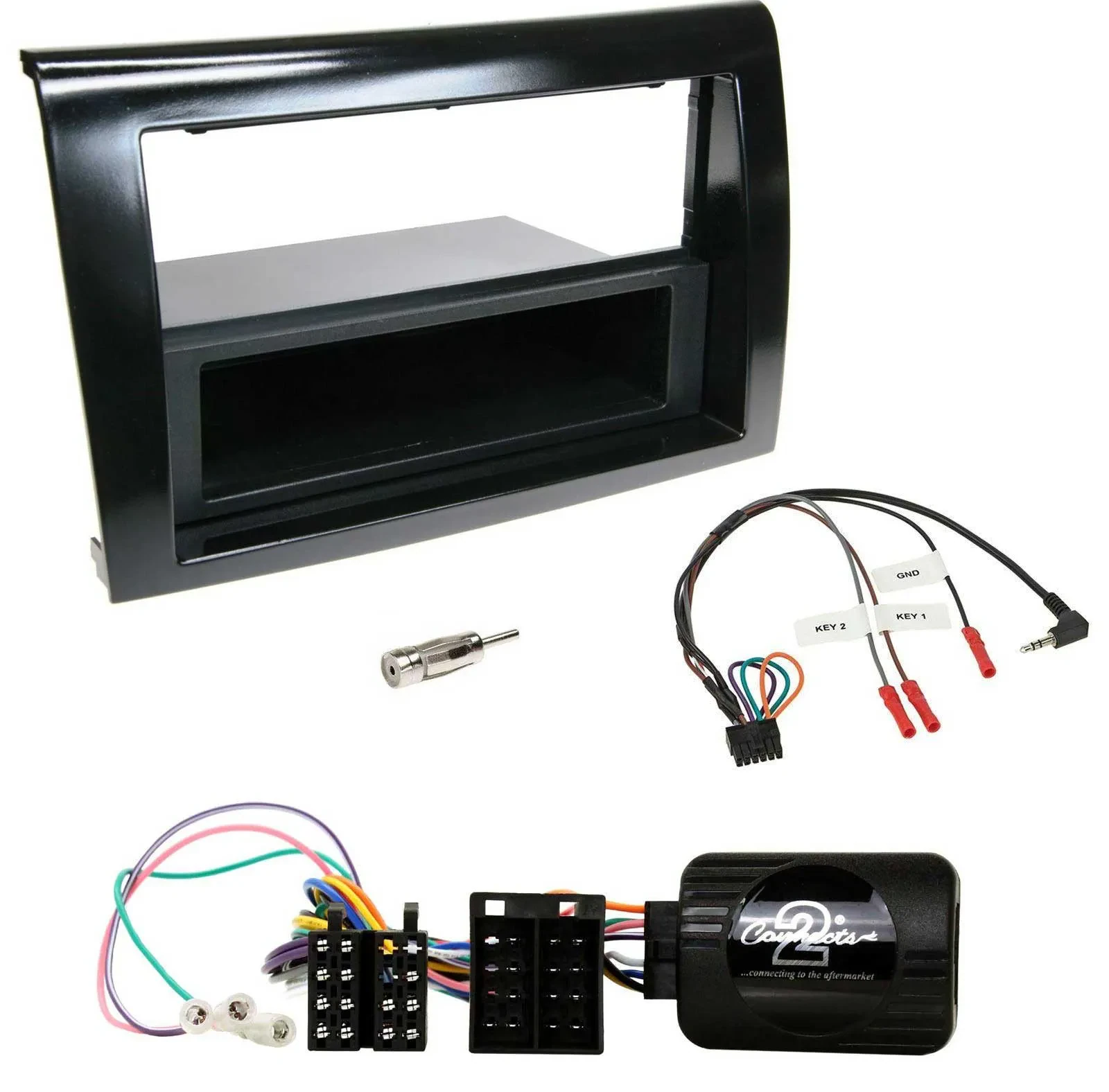 Radioset Lenkradadapter DIN Autoradio für Fiat Bravo 2007-2014