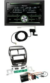 Pioneer CD USB MP3 Bluetooth 2DIN DAB Autoradio für Citroen C4 Mitsubishi ASX Pe