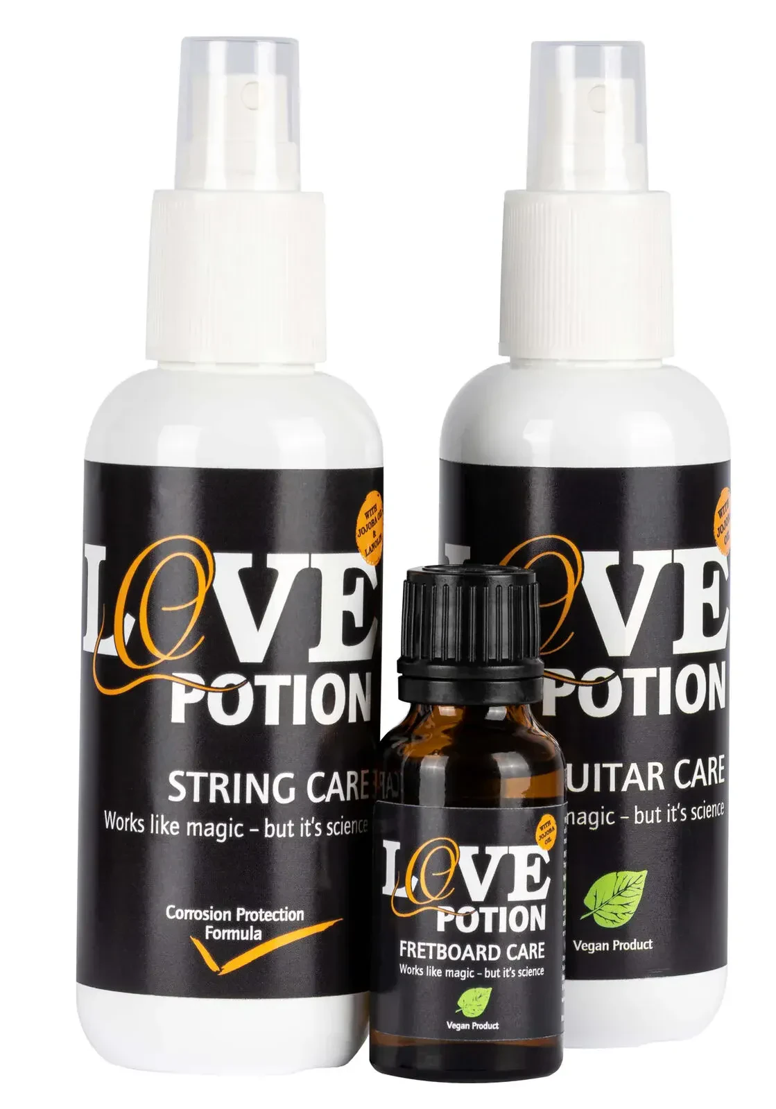 Набор средств по уходу за гитарой Ortega OLP-PACK Love Potion Pack