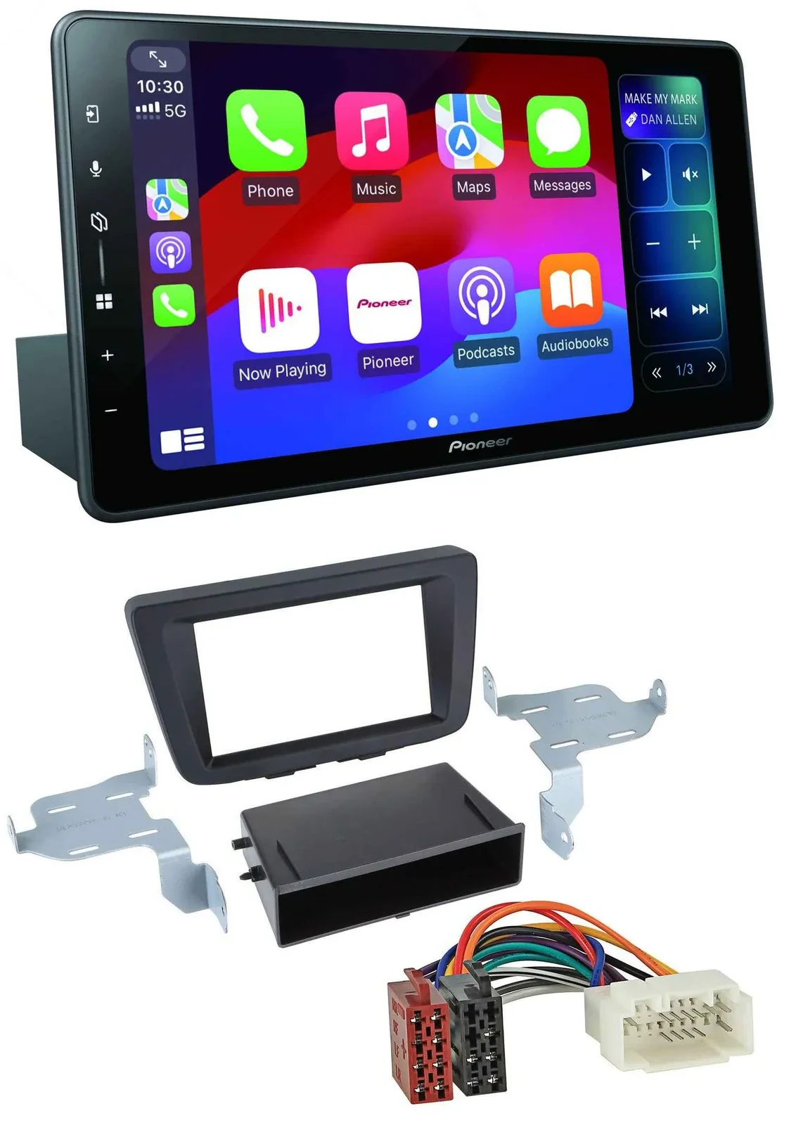 Pioneer Bluetooth DAB MP3 USB Autoradio für Suzuki Baleno (EW, ab 2016)