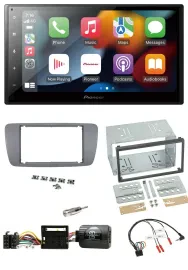 Pioneer DAB Bluetooth 2DIN USB Lenkrad Autoradio für Seat Ibiza ab 08 conemaragr