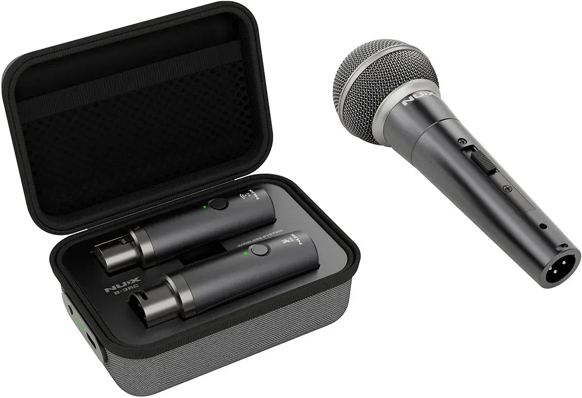 Микрофонная радиосистема для вокала NUX B-3RC Mic Bundle 2.4GHz