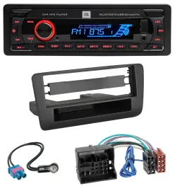 JBL AUX MP3 USB Bluetooth SD Autoradio für Audi A1 (ab 2012)