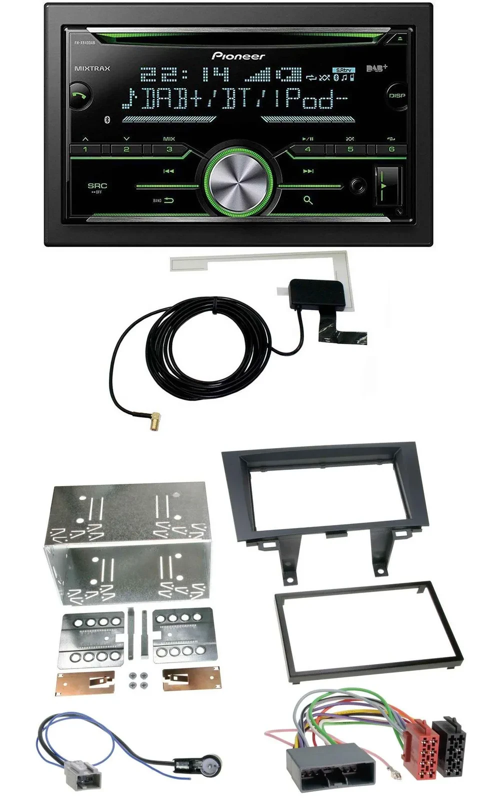 Pioneer CD USB MP3 Bluetooth 2DIN DAB Autoradio für Honda CR-V RE5/RE6/RE7 06-12