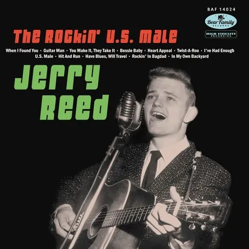 Виниловая пластинка Jerry Reed – The Rockin' U.S. Male, 10", бонусный CD, буклет (Релиз 2022)