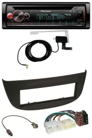 Pioneer DAB CD MP3 USB Bluetooth Autoradio für Renault Twingo ab 2012 schwarz