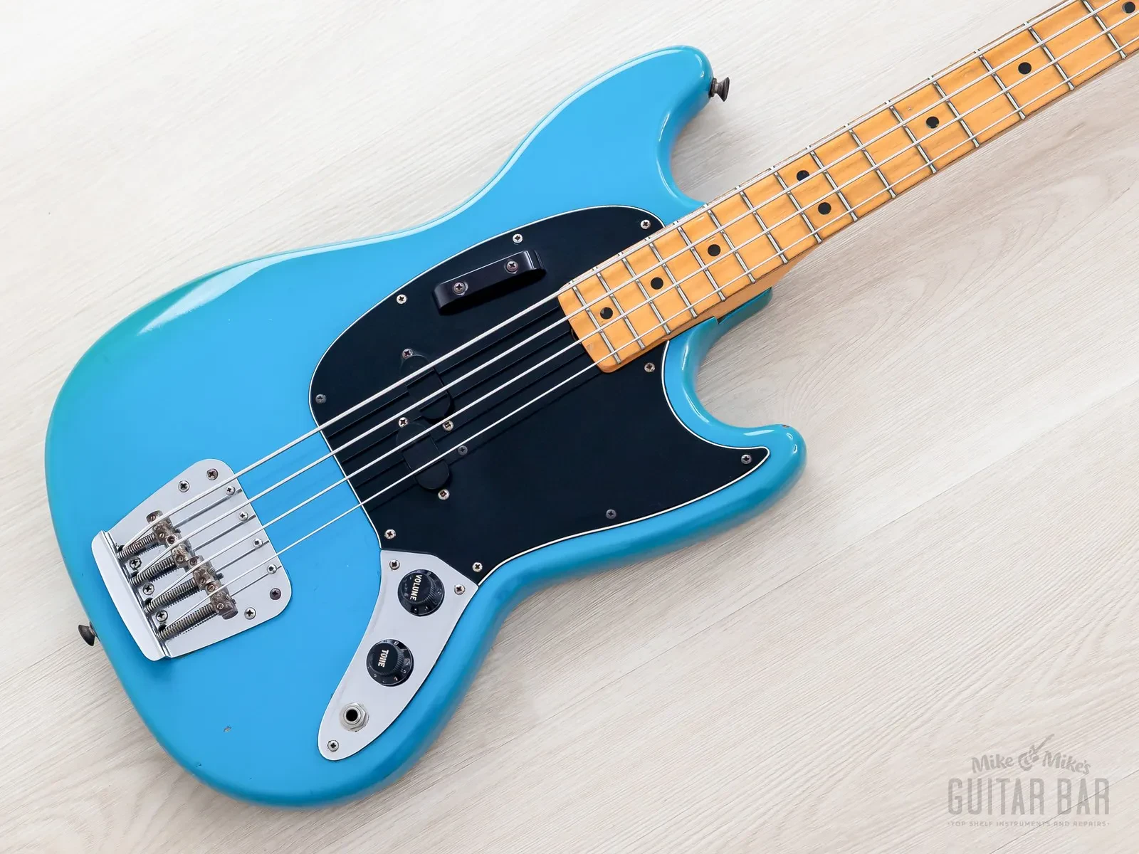 1980 Fender Mustang Bass International Color Series, 100% Original w/ Case