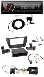 Pioneer USB Lenkrad DAB Bluetooth Autoradio für Hyundai ix35 2010-2013 schwarz