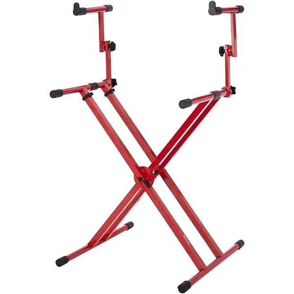 Стойка для клавишных Gator 2-Tier X-Style Keyboard Stand - Nord Red