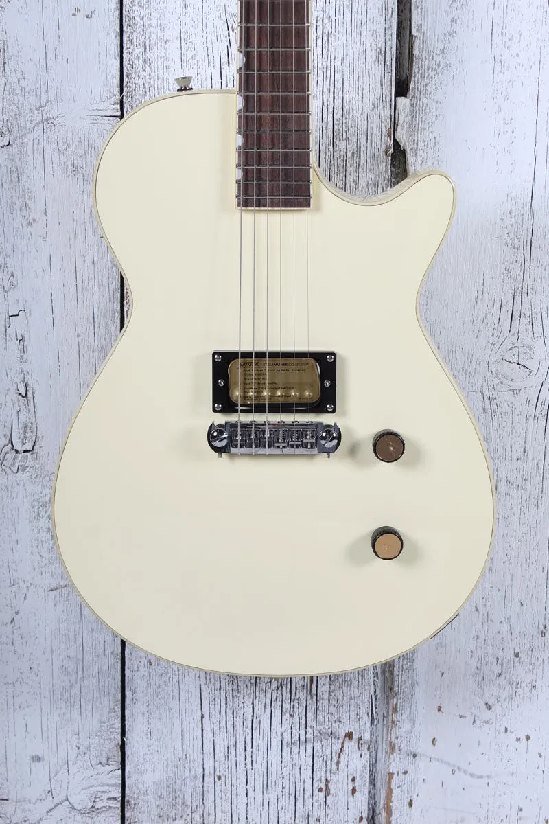 Gretsch Streamliner Jet 1 Pickup Electric Guitar Vintage White Finish